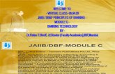 DBF JAIIB Principles of Banking Bank Tech Module C