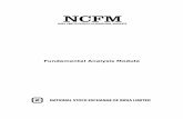 Ncfm Fundamental Analysis Module