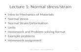 Week 1 – Lecture 1 - RPI - Strength Of Materials