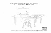 BookBinding - Conservation Book Repair Training Manual