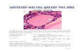 Histology Study Guide 2013