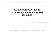 BARRETO, Maurício Vivas de Souza. Curso de Linguagem PHP. CIPSGA. 2000