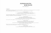 Script of Ankhon Dekhi