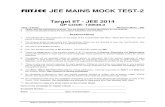 JEE Mains Mock Test 2-03-04 14