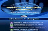 Marketing Si Integrarea Europeana