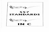 557 Standards (Sheet Music - Piano) Jazz Standards