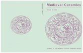 Medieval Ceramics Volume 25 (2001)