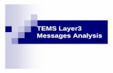 TEMS Layer3 Messages Analysis