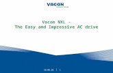 Vacon NXL_The_easy_and_impressive_AC_drive.ppt