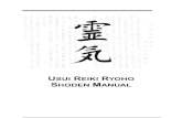 Usui Reiki Ryoho Level 1 Manual