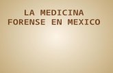 5 La Medicina Forense en Mexico