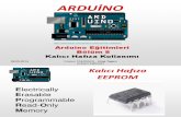 Arduino Eğitimleri - 8 - Arduino Kalıcı Hafıza Kullanımı