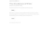 NANCY, Jean-Luc. KIAROSTAMI, Abbas. The Evidence of Film