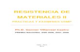Libro Resistencia de Materiales II (Prácticas y Exámenes USMP)