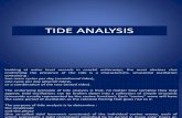 Tide Analysis