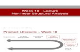 Week 10 - Nonlinear Structural Analysis - Lecture Presentation