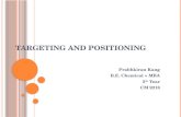 Targeting and Positioning
