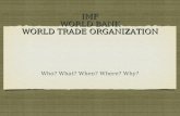 IMF, WB, & WTO (ppt)
