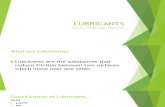Lubricants and its properties