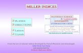 Chapter 3b Miller Indices