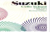 Suzuki Cello School Volume 03