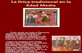 Lirica Tradicional Medieval