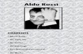 Aldo Rossi - The architect