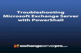 Troubleshooting Microsoft Exchange Server With PowerShell v1.00