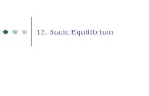 Lecture Note Statics Equilibrium