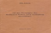 Cato, Dr. - Ist das Verlangen des deutschen Volkes nach Entjudung berechtigt (1933, Text)