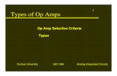 15-Types of Op Amps
