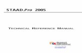 STAAD+Technical Reference 2005