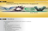 Platform Support Ansys 14.5 Detailed Summary