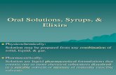 4006Oral Solutions, Syrups, & Elixirs