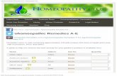 Agro Homeopathic Remedies a-Z - Homeopathy Plus