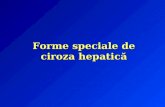Forme speciale de ciroză Prof. Dr. Stoica 2013