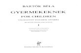 [Guitarra Clássica] Béla Bartók For Children Selected Pieces.pdf
