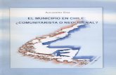 El Municipio en Chile Comunitarista o Neoliberal