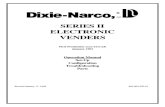 Dixie Narco S2 Full Manual