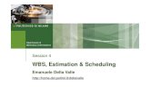 P&MSP2009 05 WBS Estimation & Scheduling