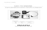 4JH1 TC Engine Electronic Management System in English