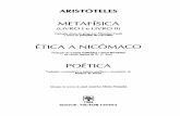 Aristoteles Metafisica Etica a Nicomaco Livri I e II
