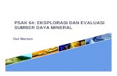 PSAK 64 Evaluasi Sumber Daya Mineral IFRS 6 Exploration 240911
