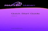 Vulcan 8 Quickstart Guide