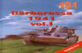 (Wydawnictwo Militaria No.191) Barbarossa 1941, Vol. I