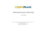 LightTools IntroTutorial