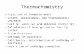 Chapter 6 - Thermochemistry