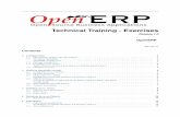 Openerp Technical Training v7 Exercises