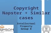 Copyright Napster + Similar Cases