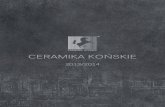 Ceramika Konskie - katalog 2013-14